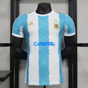 Maglia Argentina Blu Calcio 2024 (EDIZIONE GIOCATORE)