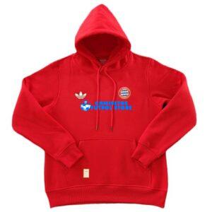 Sudadera Bayern Con Cappuccio 2024-2025 Rosso