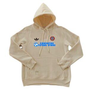 Sudadera Bayern Con Cappuccio 2024-2025 Beige