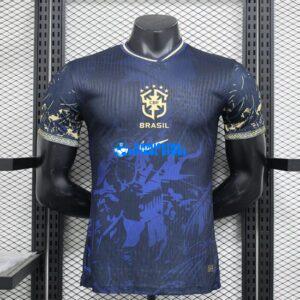 Camisetas Brasile Blu Calcio 2024/2025 (EDIZIONE GIOCATORE)