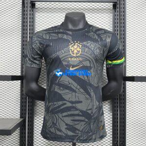 Camisetas Brasile Nero Calcio 2024/2025 (EDIZIONE GIOCATORE)