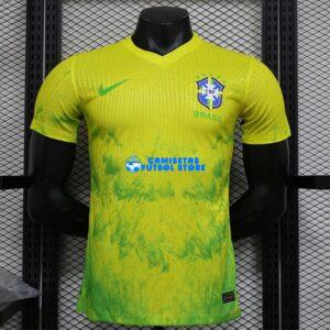 Camisetas Brasile Especial Giallo Calcio 2024/2025 (EDIZIONE GIOCATORE)