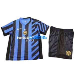 Maglia Inter Milan 1ª Calcio 2024/2025 (EDIZIONE GIOCATORE) Bambino Kit