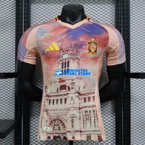 Maglia Spagna Rosa Calcio 2024/2025 (EDIZIONE GIOCATORE)