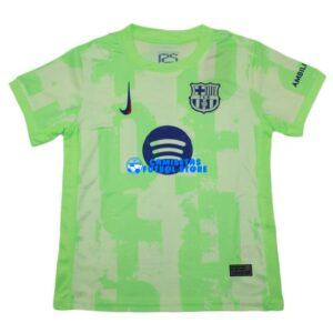 Maglia Barcelona 3ª Calcio 2024/25 Bambino Kit