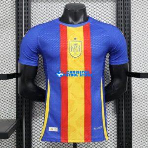Maglia Spagna Pre-Partita Calcio 2024/2025 (EDIZIONE GIOCATORE)