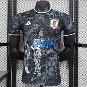 Maglia Giappone Dragon Ball Vegeta Nero Calcio 2024/2025 (EDIZIONE GIOCATORE)