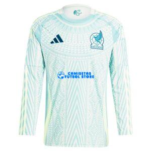 Maglia Messico 2ª Calcio 2024/2025 Manga Larga