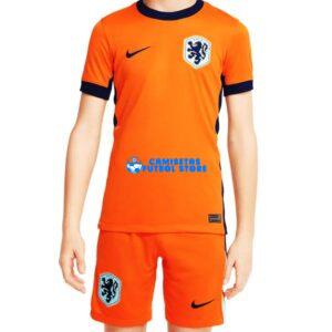 Maglia Paraguay 1ª Calcio 2024/2025 Bambino Kit