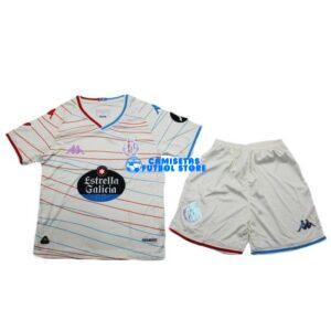 Maglia Real Valladolid 2ª Calcio 2024/2025 Bambino Kit
