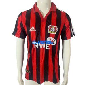 Maglia Leverkusen 1ª Calcio 2001/2002 Retro