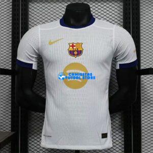 Maglia Barcelona Calcio 2025/2026 (EDIZIONE GIOCATORE) Bianco
