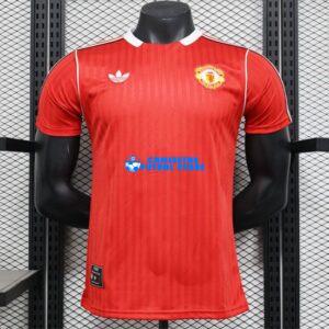 Maglia Manchester United Pre - Partita Calcio 2025/2026 (EDIZIONE GIOCATORE)