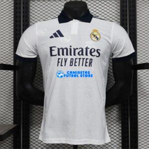 Maglia Real Madrid Pre - Partita Calcio 2025/2026 (EDIZIONE GIOCATORE) Bianco