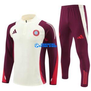 Felpa Da Allenamento Bayern 2024/2025 Kit Bianco/Marrone