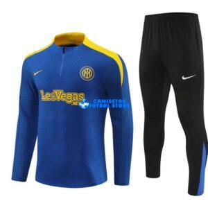 Felpa Da Allenamento AC Milan 2024/2025 Kit Blu/Giallo
