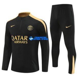 Felpa Da Allenamento PSG 2024/2025 Kit Nero