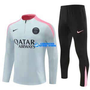 Felpa Da Allenamento PSG 2024/2025 Kit Blu Cielo
