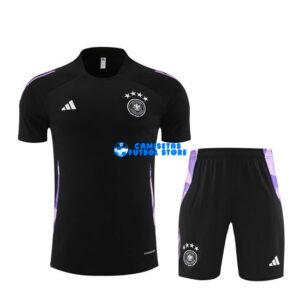 Maglia Germania Calcio 2024/2025 Nero/Viola