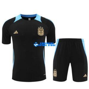 Maglia Argentina Calcio 2024/2025 Nero/Blu Cielo