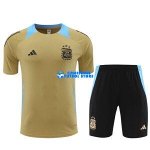 Maglia Argentina Calcio 2024/2025 Giallo Marrone