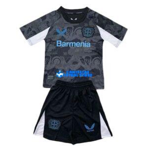 Maglia Leverkusen 3ª Calcio 2024/2025 Bambino Kit