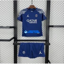 Maglia Parigi Saint-Germain 4ª Calcio 2024/2025 Bambino Kit
