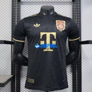 Maglia Bayern Munich 125th Calcio 2024/2025 (EDIZIONE GIOCATORE) Nero
