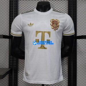 Maglia Bayern Munich 125th Calcio 2024/2025 (EDIZIONE GIOCATORE) Bianco