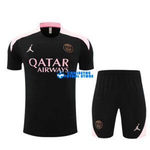 Maglia PSG Calcio 2024/2025 Nero/Rosa