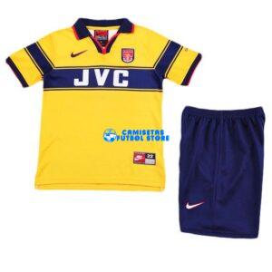 Maglia Arsenal 2ª Calcio 1996/1997 Bambino Kit Retro