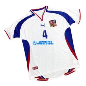 Maglia Repubblica Ceca 2ª Calcio 2000/2001 Retro