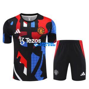 Maglia Manchester United Calcio 2024/2025 Nero/Rosso/Blu