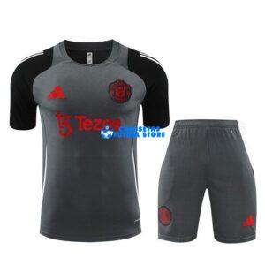 Maglia Manchester United Calcio 2024/2025 Grigio