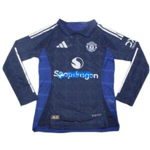 Maglia Manchester United 2ª Calcio 2024/2025 (EDIZIONE GIOCATORE) Manica Lunga
