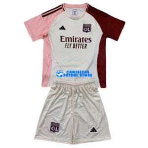 Maglia Olympique de Lione 3ª Calcio 2024/2025 Bambino Kit