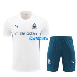 Maglia Marsiglia Calcio 2024/2025 Bianco/Blu Scuro