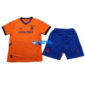 Maglia Marsiglia 3ª Calcio 2024/2025 Bambino Kit