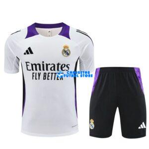 Maglia Real Madrid Calcio 2024/2025 Bianco/Viola