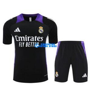 Maglia Real Madrid Calcio 2024/2025 Nero/Viola