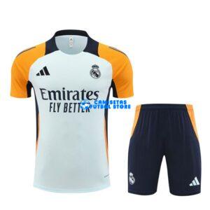 Maglia Real Madrid Calcio 2024/2025 Blu Scuro/Arancia