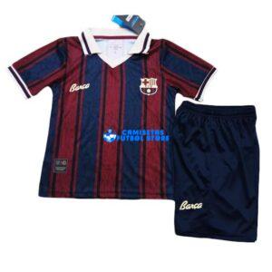 Maglia Barcelona 125th Calcio 2025/2026 Bambino Kit