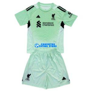 Maglia Liverpool Portiere 2ª Calcio 2025/2026 Bambino Kit