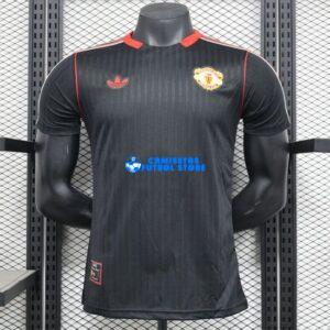 Maglia Manchester United Calcio 2025/2026 (EDIZIONE GIOCATORE) Nero