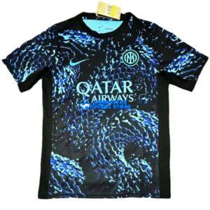 Maglia Inter de Milán Calcio 2025/2026 Serpente Blu/Nero