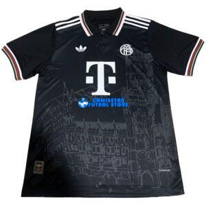 Maglia Bayern Múnich Calcio 2025/2026 Nero