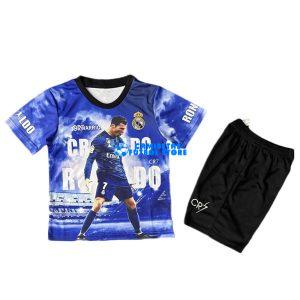 Maglia Real Madrid Calcio 2025/2026 Bambino Kit CR7