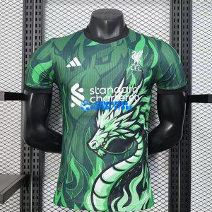 Maglia Liverpool Calcio 2025/2026 (EDIZIONE GIOCATORE) Verde