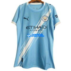 Maglia Manchester City 1ª Calcio 2025/2026 Donna