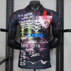 Maglia Manchester City Calcio 2025/2026 (EDIZIONE GIOCATORE) Nero